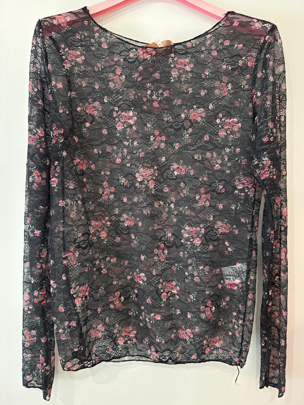 Blümchen Spitzenshirt