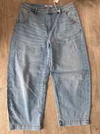 Sexy Woman Barrel  Jeans 1833