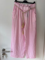 Boho Leinenhose