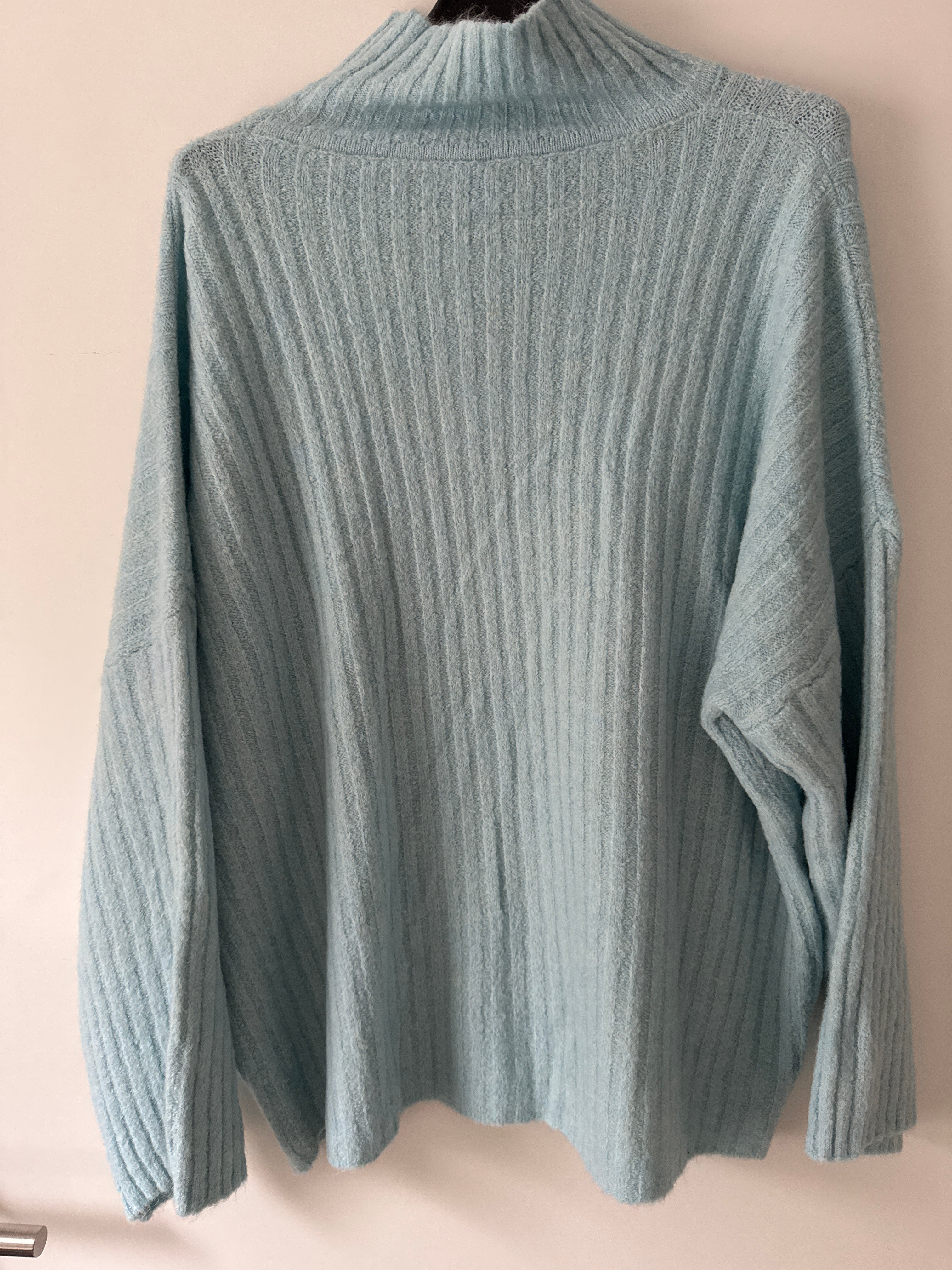 Strickpulli mit Stehkragen