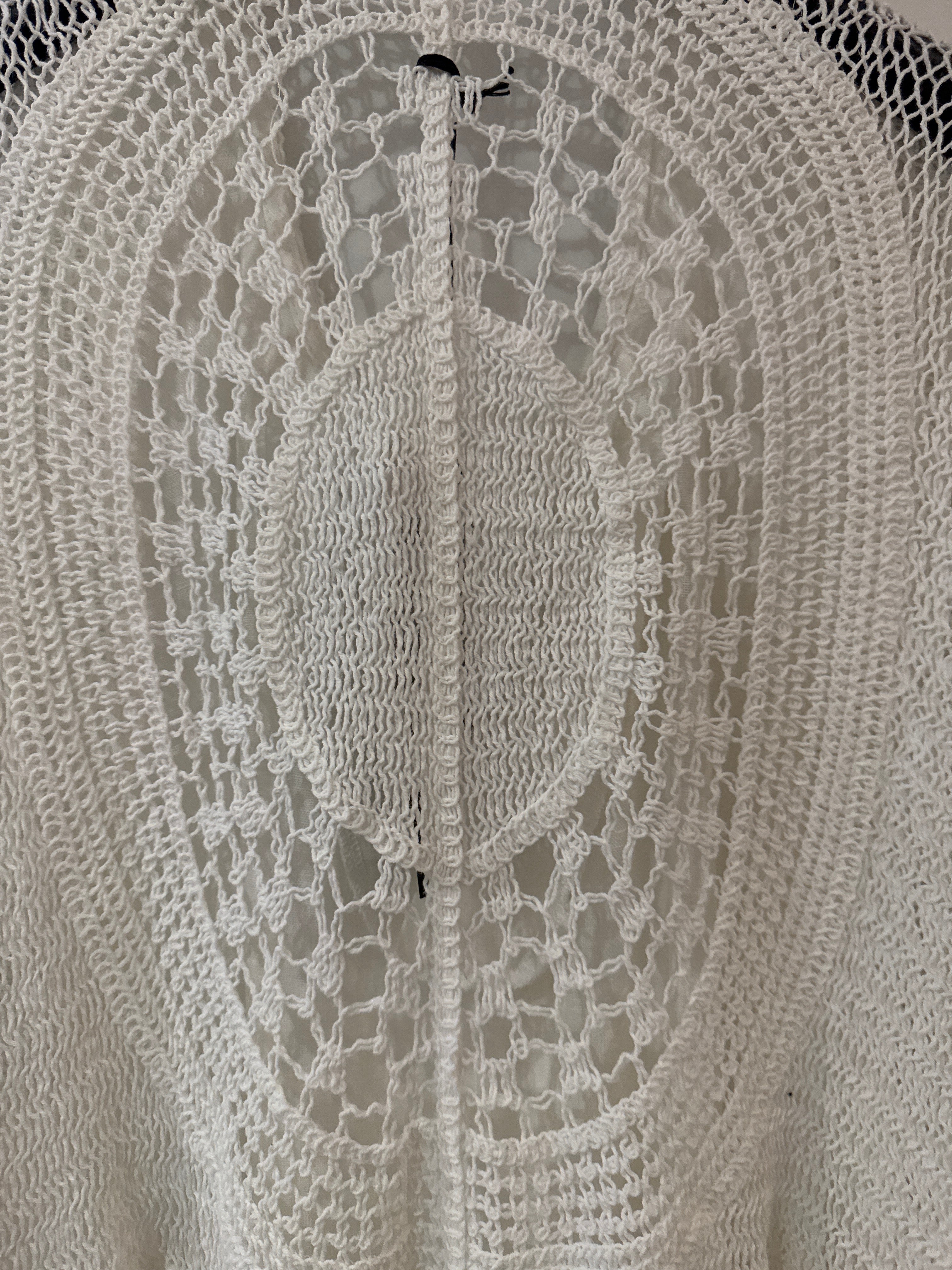 Boho Traumkleid mit Häkelspitze