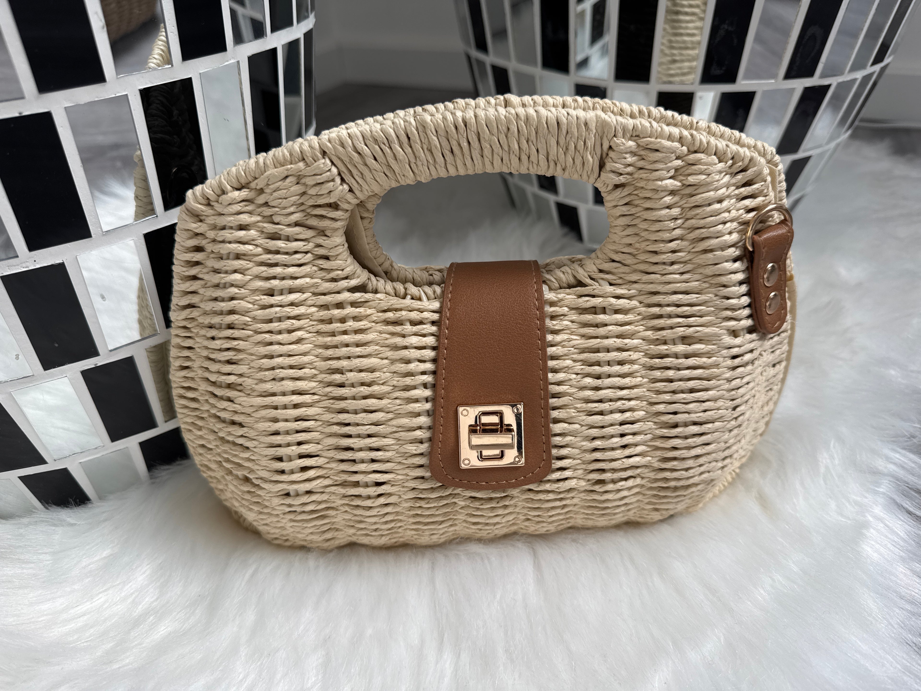 Angesagte Korb Handtasche