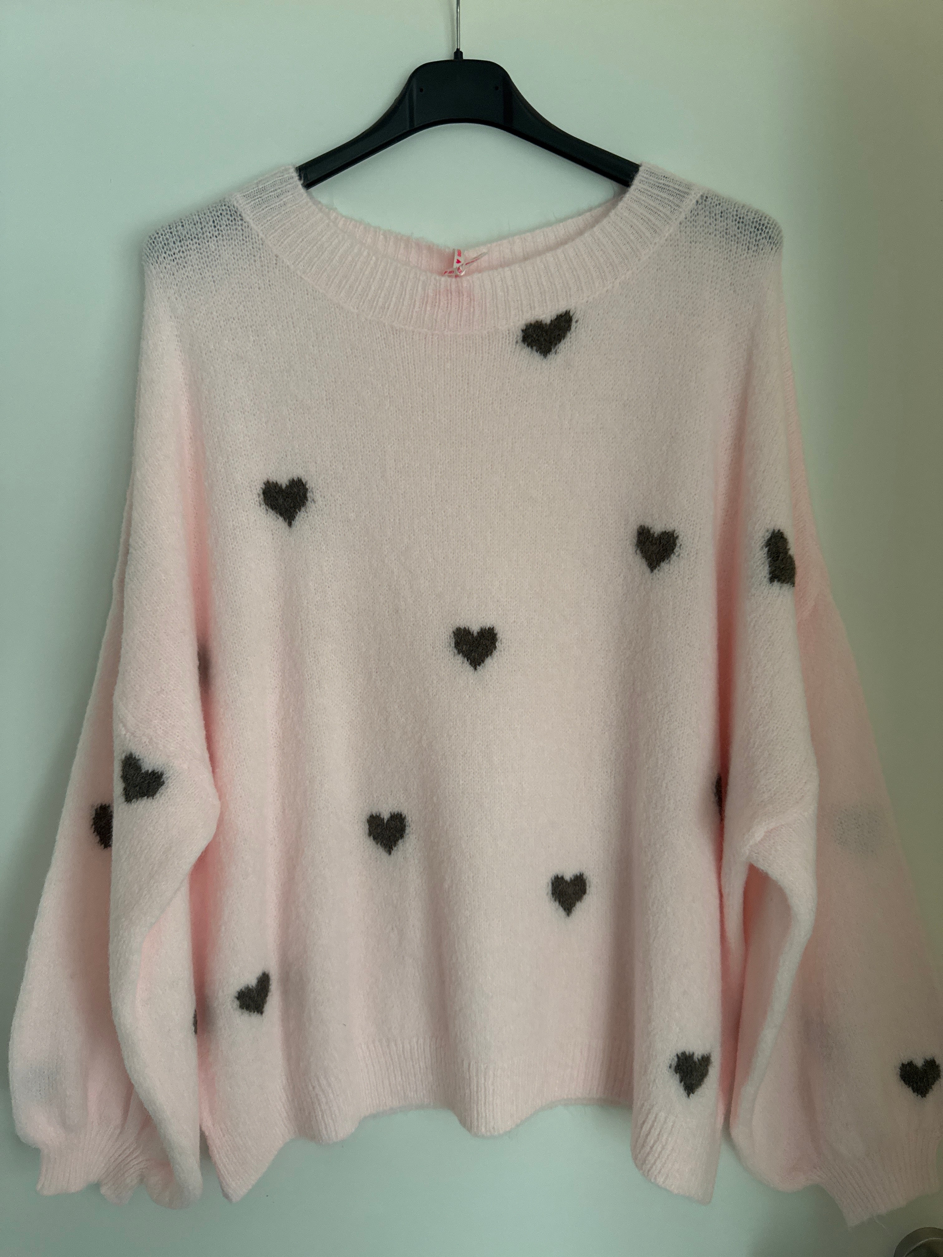 süßer Herzchen Pulli