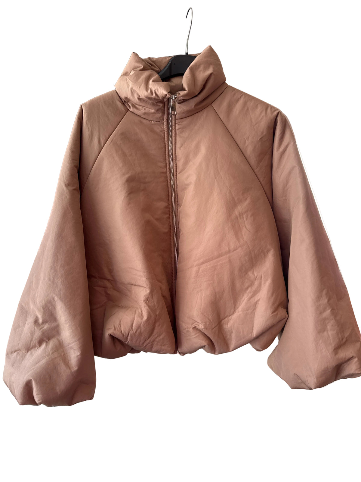 Oversize Jacke mit Ballonärmeln