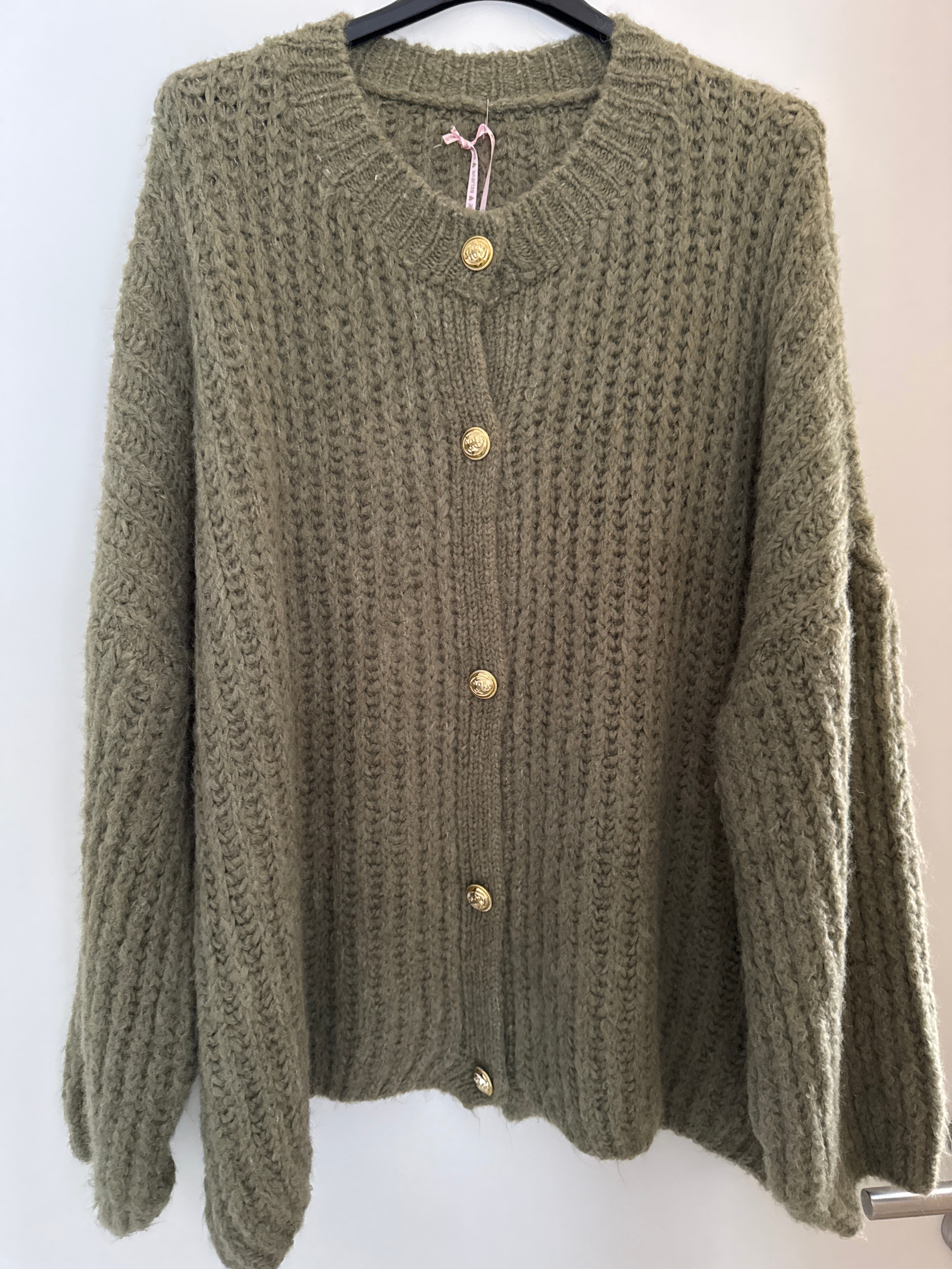 Oversize Strickcardigan