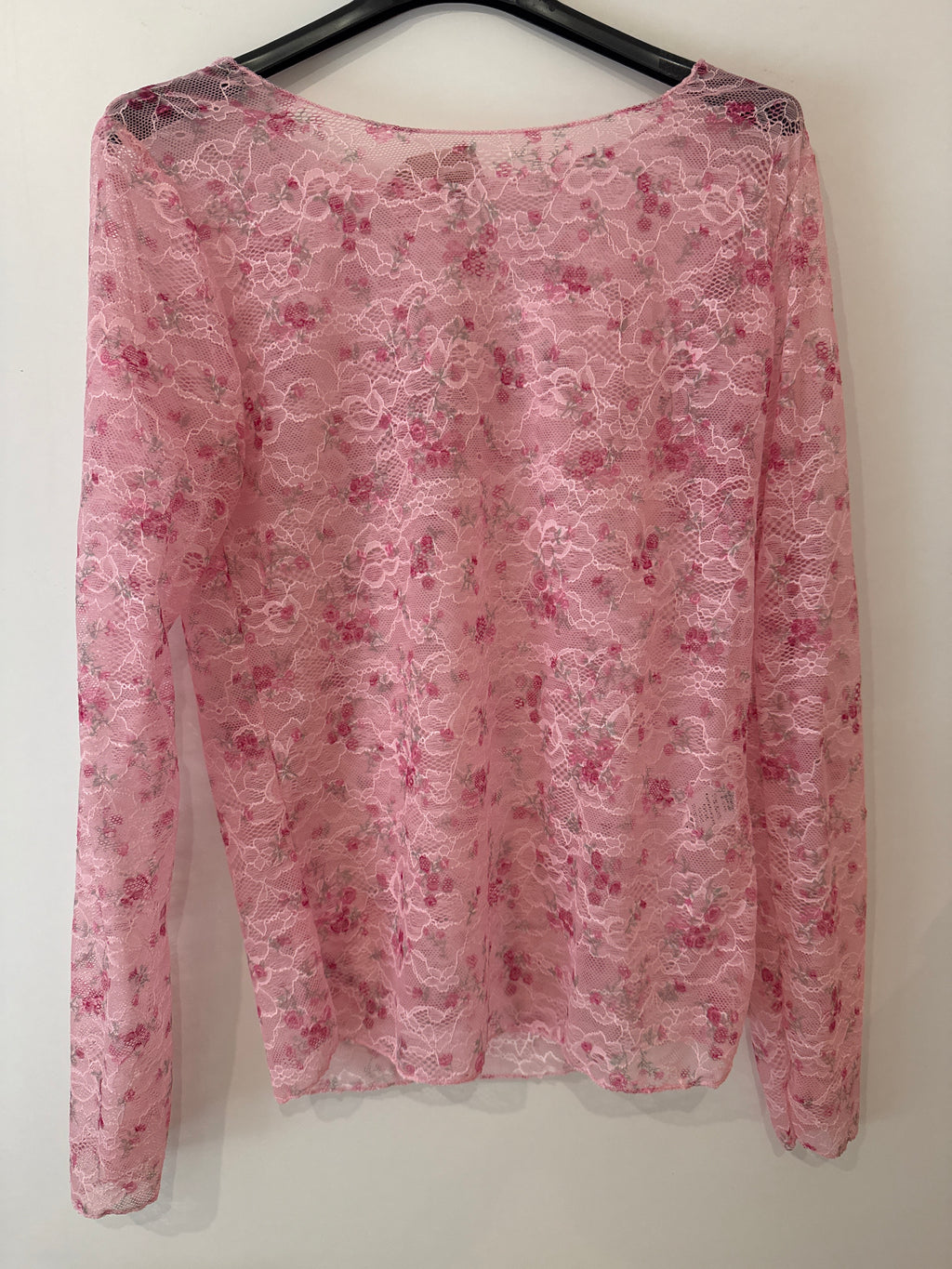 Blümchen Spitzenshirt