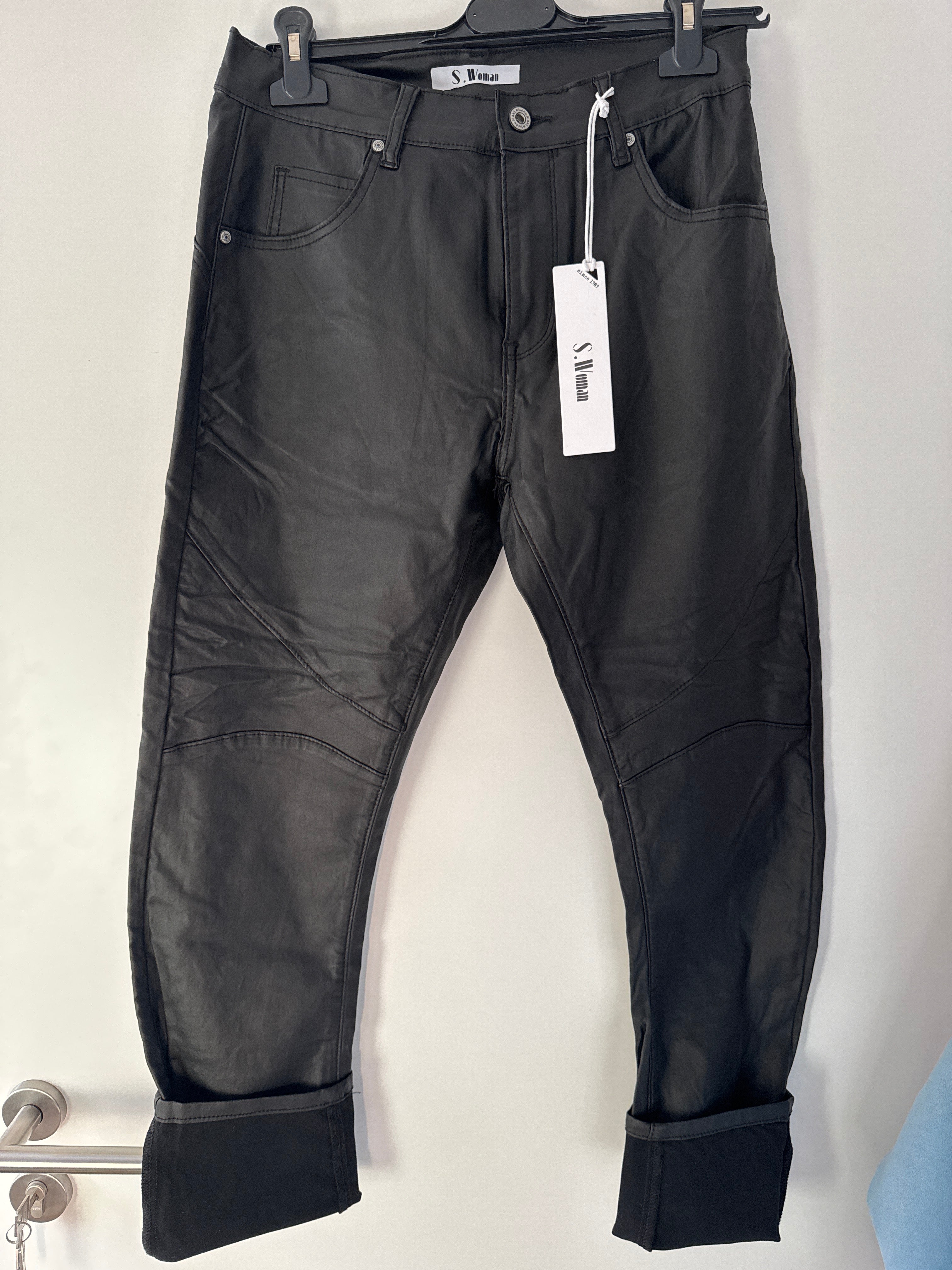 Lederimitat Hose