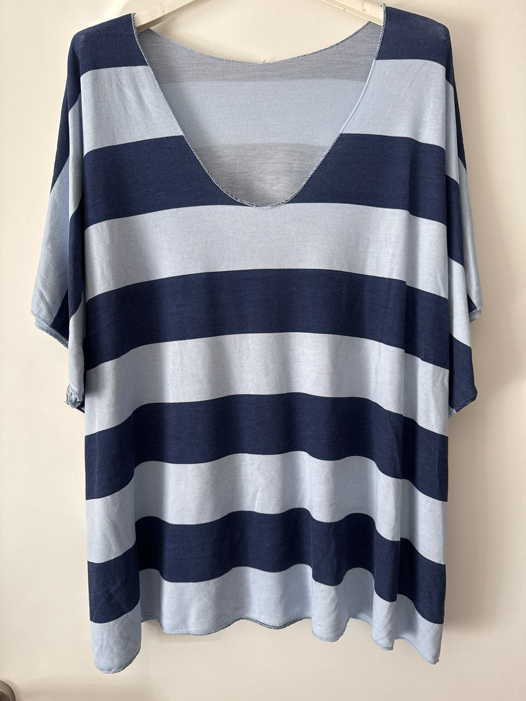Basic Shirt mit V Ausschnitt