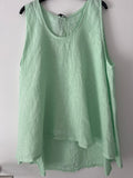 Oversize Leinen Top