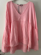 Weite Boho Bluse