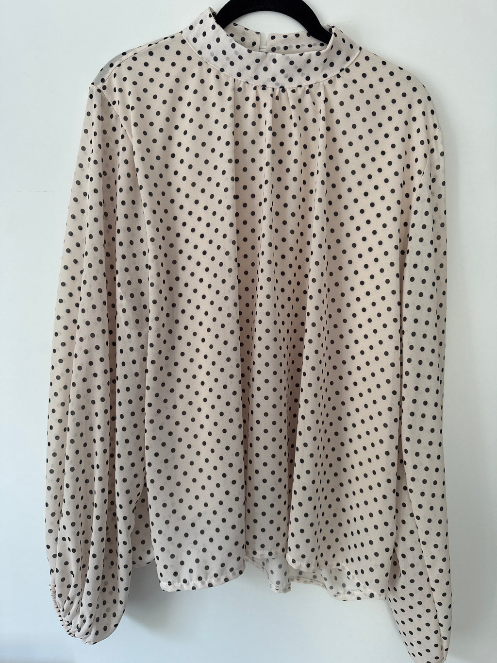 Pünktchenbluse