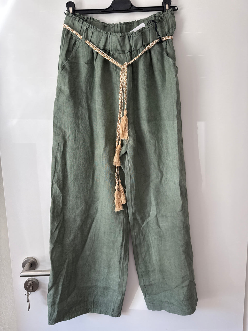 Boho Leinenhose