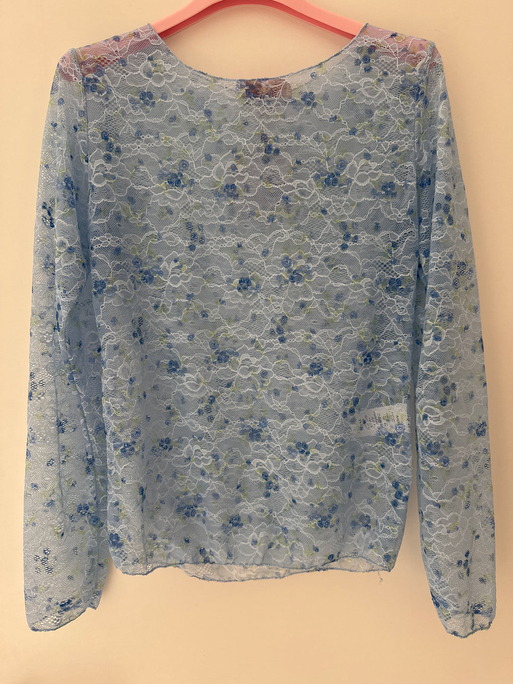 Blümchen Spitzenshirt