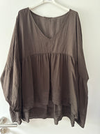 Weite Boho Bluse