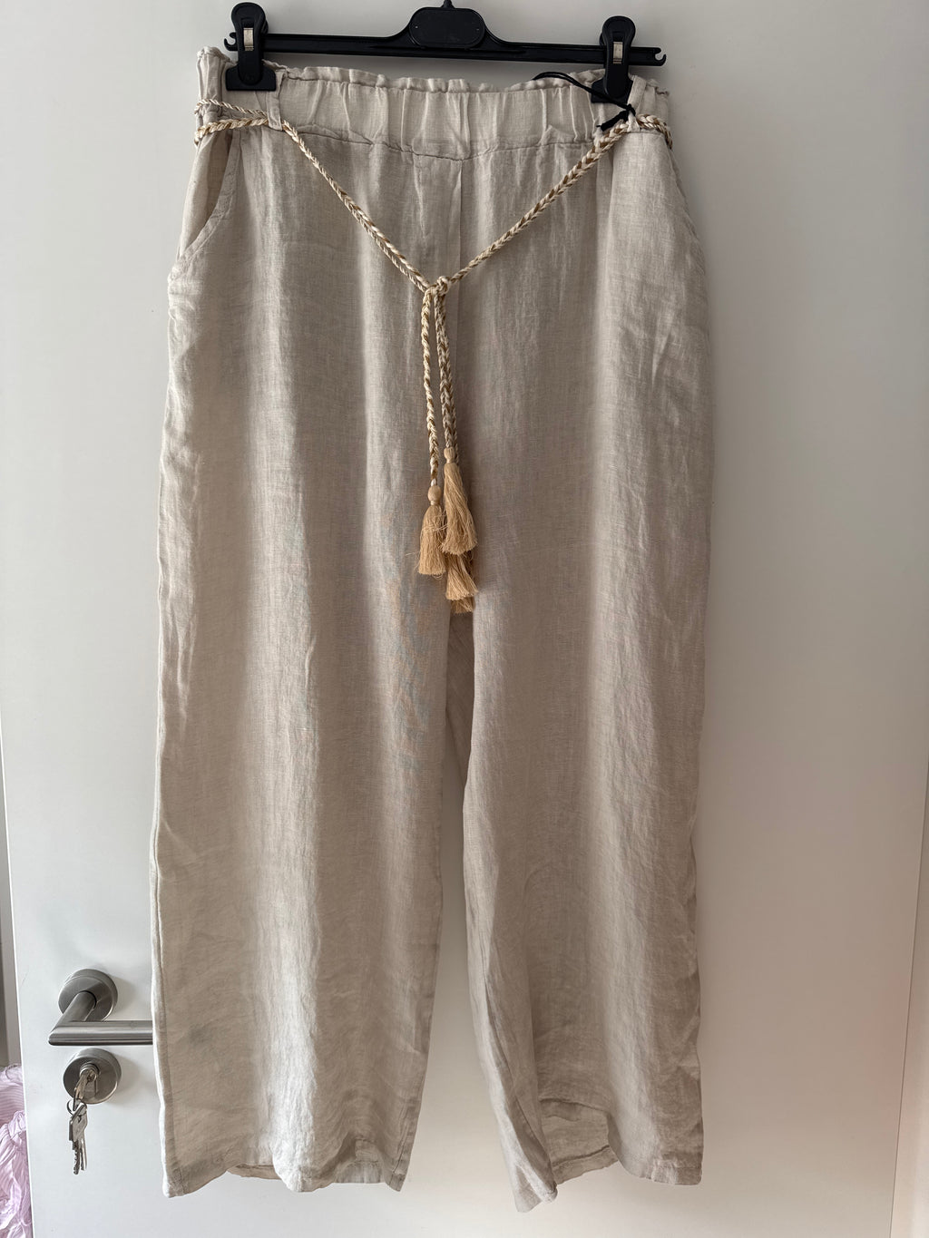 Boho Leinenhose