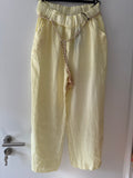 Boho Leinenhose