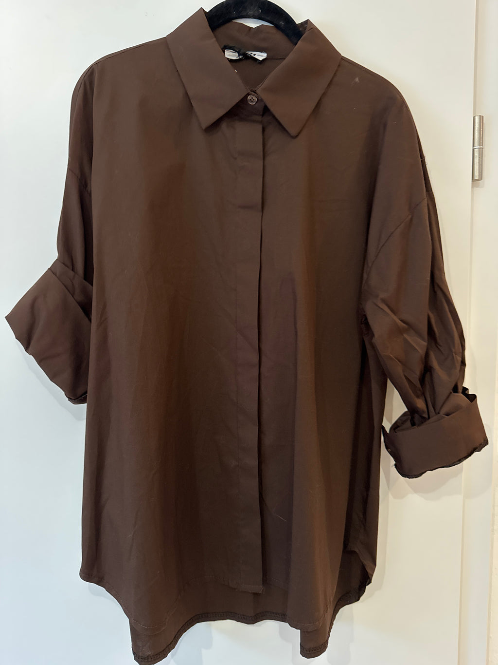 Klassische Baumwollbluse