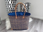 Kleinere Bast Shoppertasche