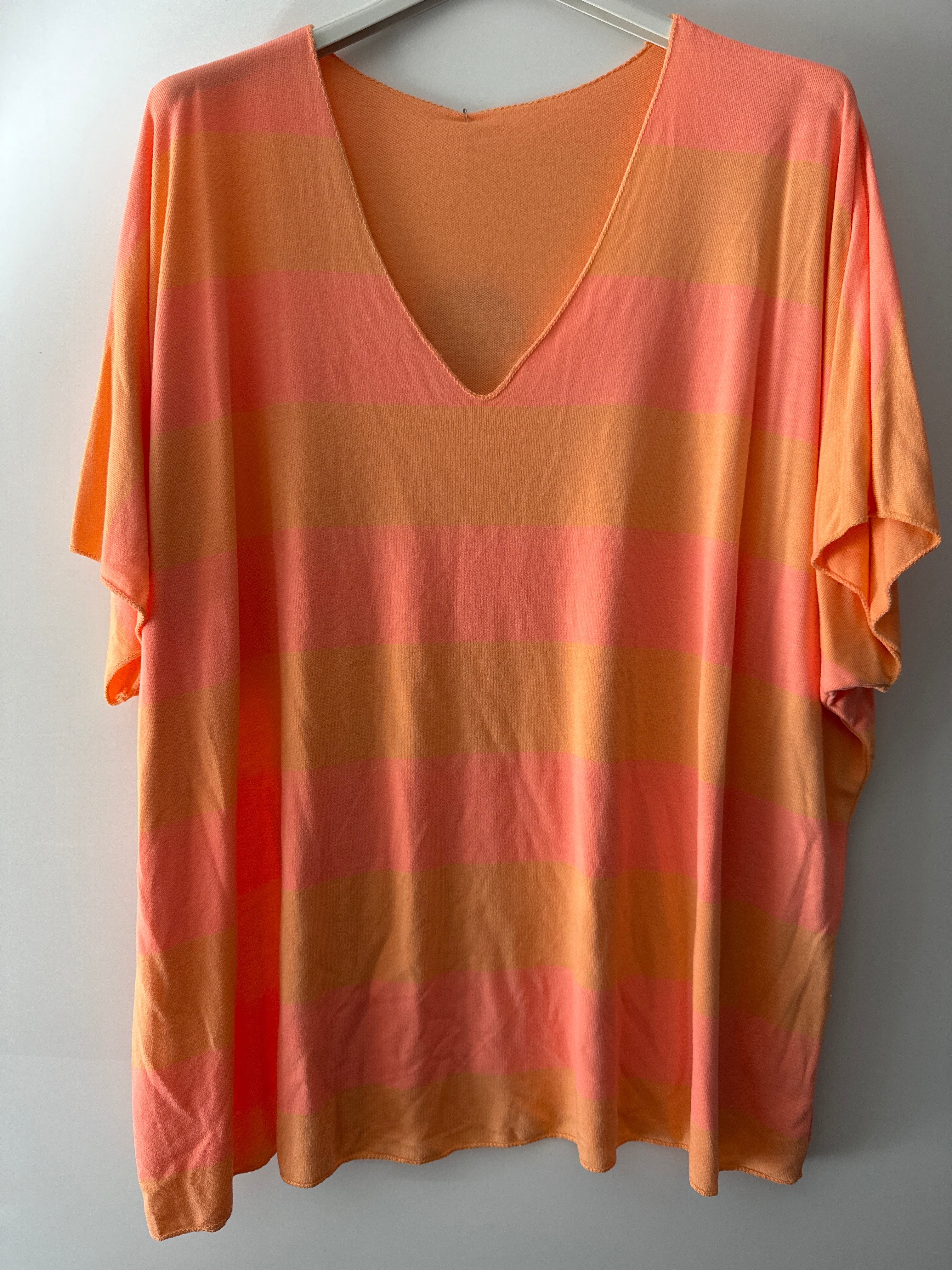Basic Shirt mit V Ausschnitt