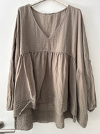 Weite Boho Bluse