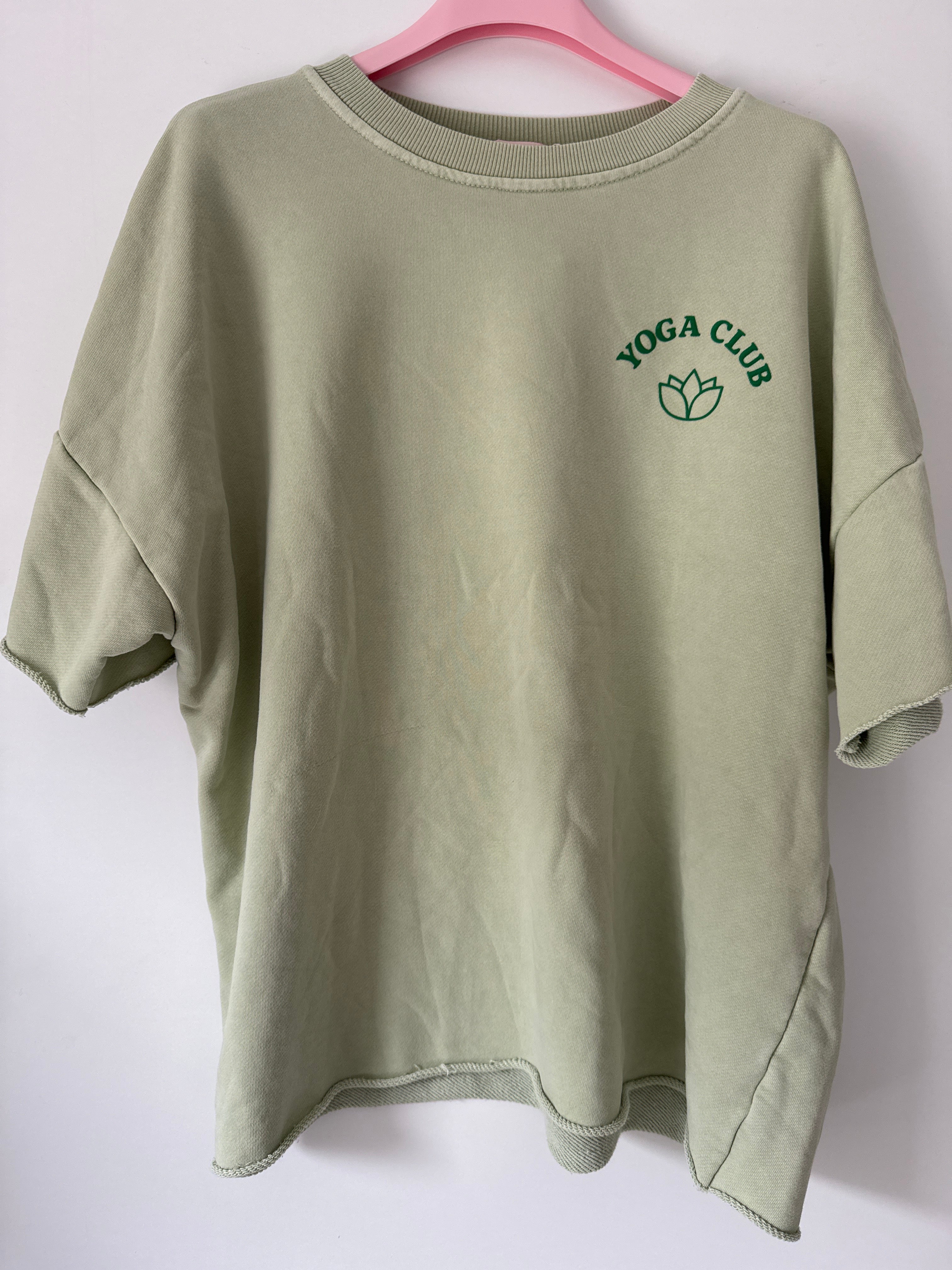 Statement Sweatshirt Kurzarm