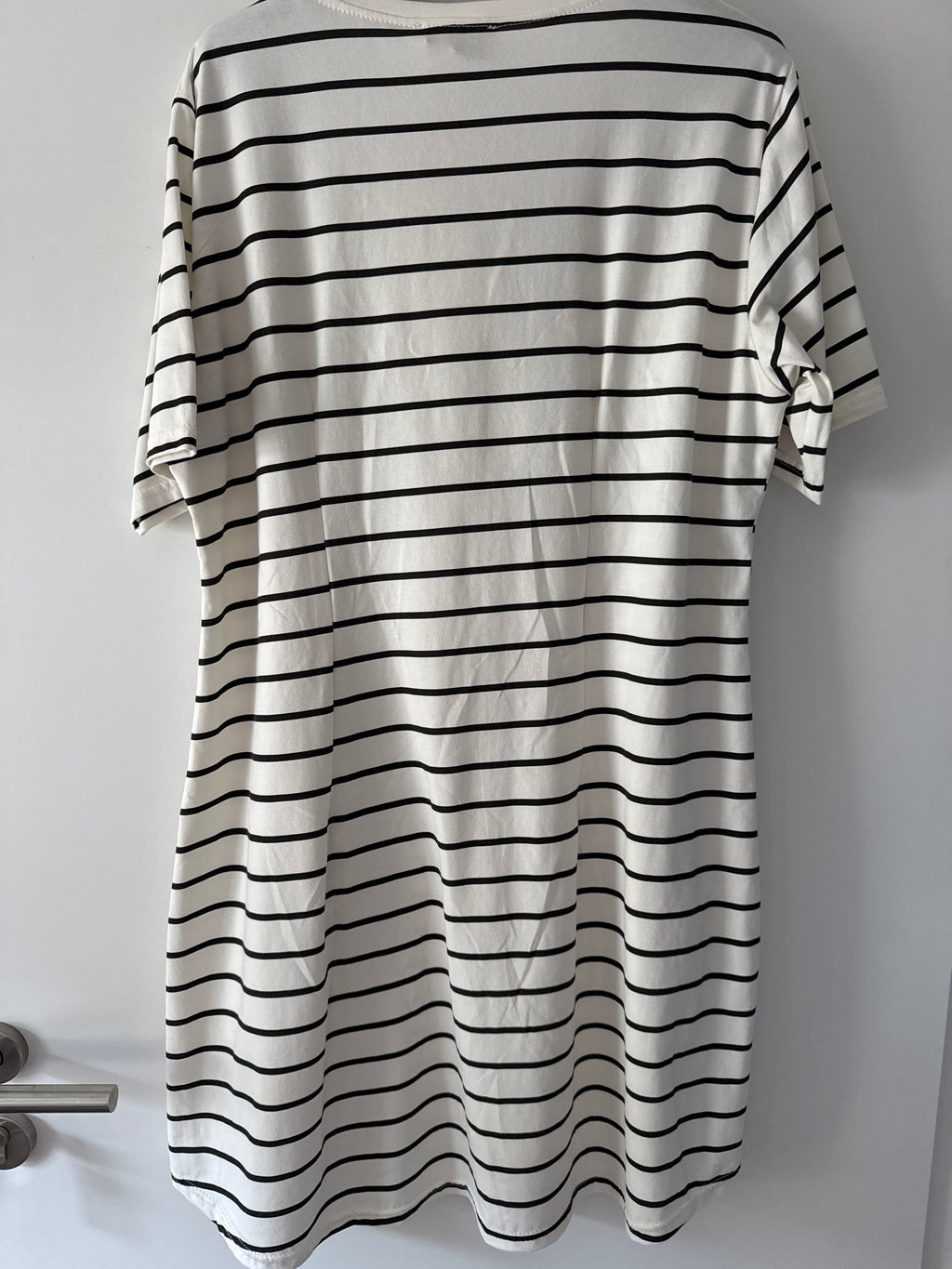 Streifenkleid mit Taschen