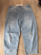 Sexy Woman Barrel  Jeans 1833