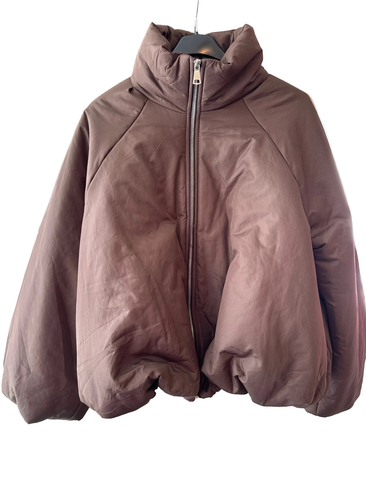 Oversize Jacke mit Ballonärmeln