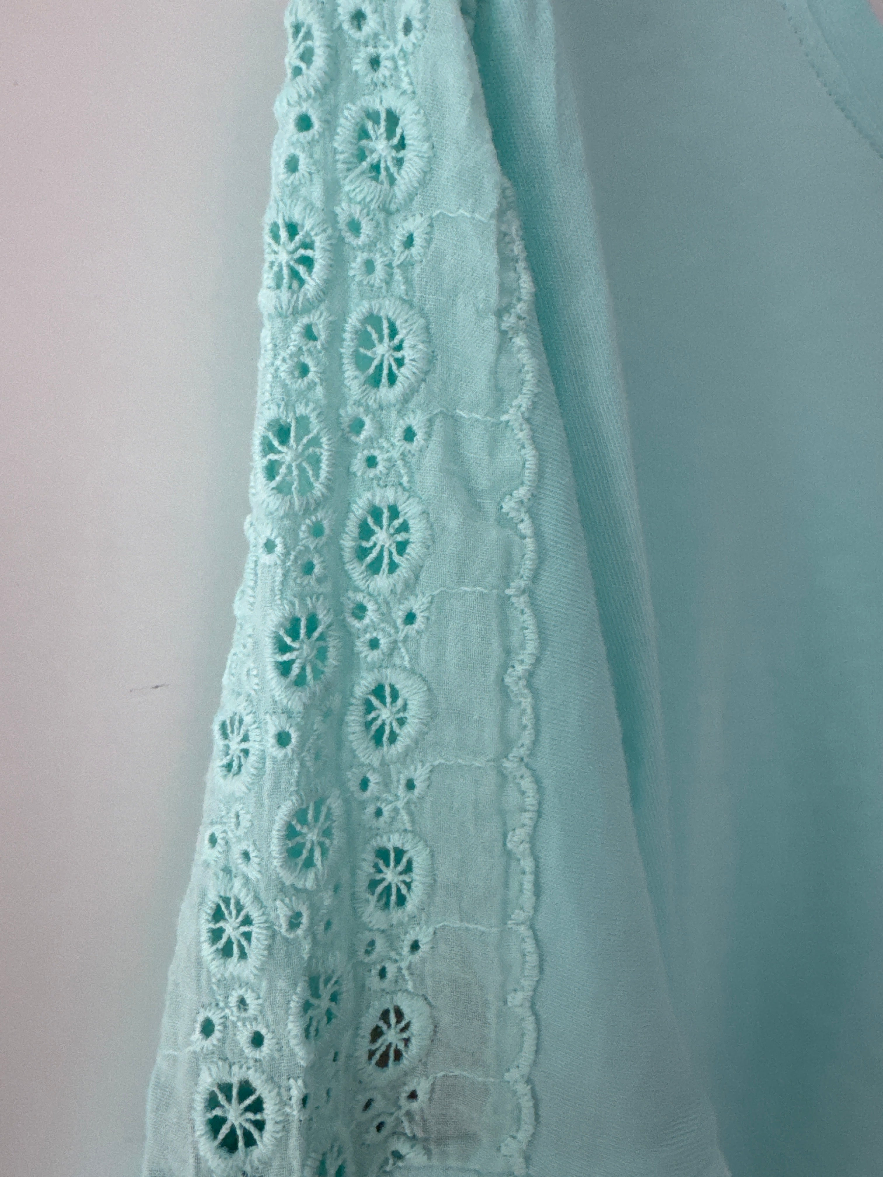 Baumwoll Spitzenshirt