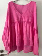 Weite Boho Bluse