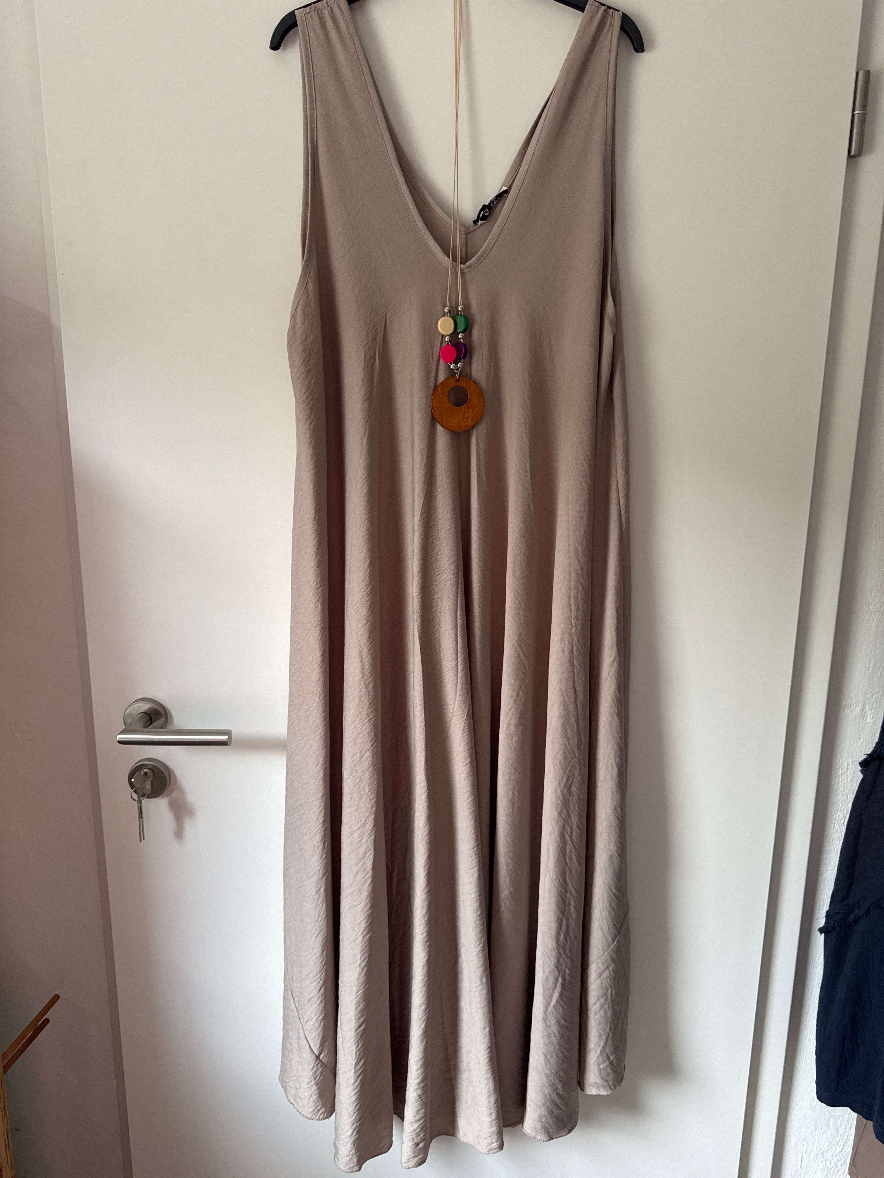 Viskose Träger Kleid