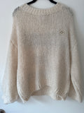 Print Strick Pullover
