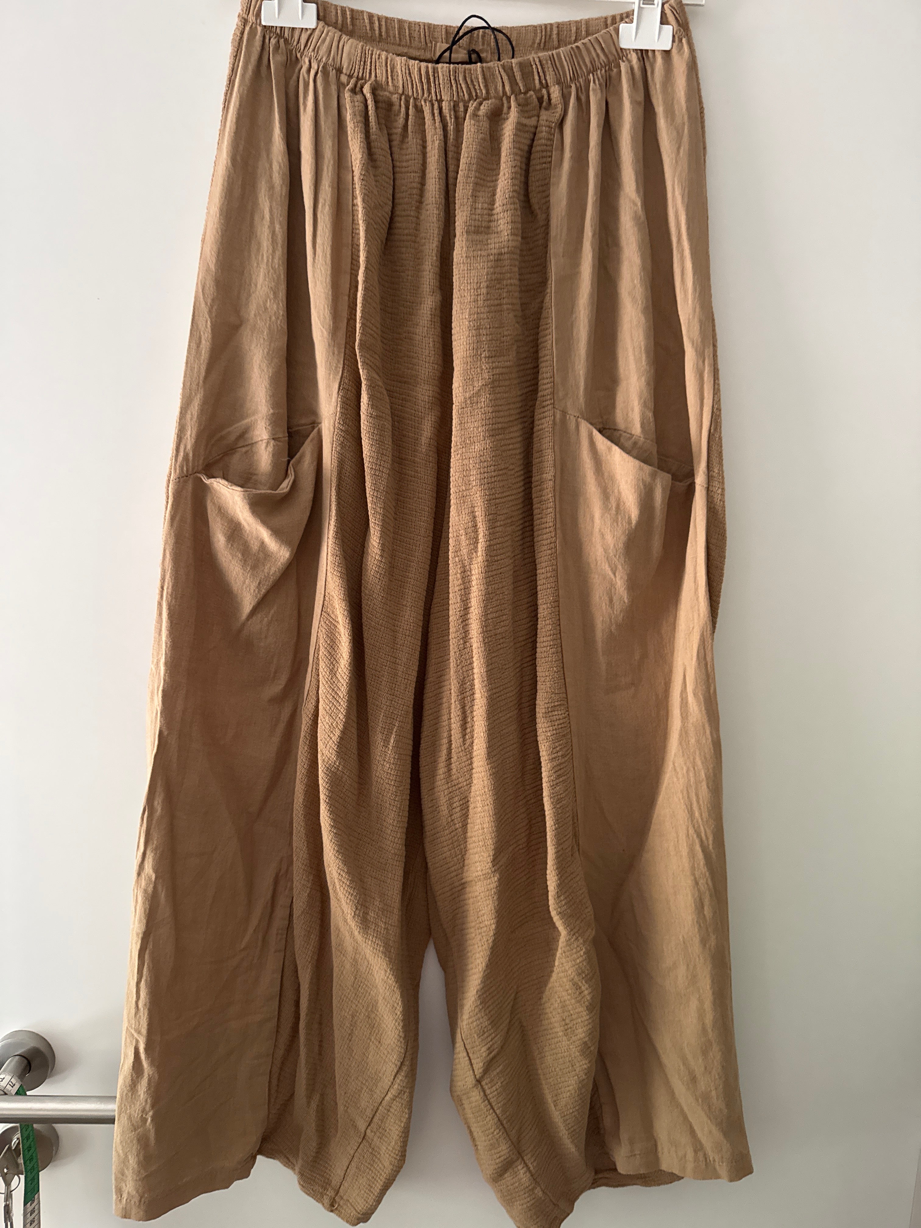 Leinen Baumwoll-Hose