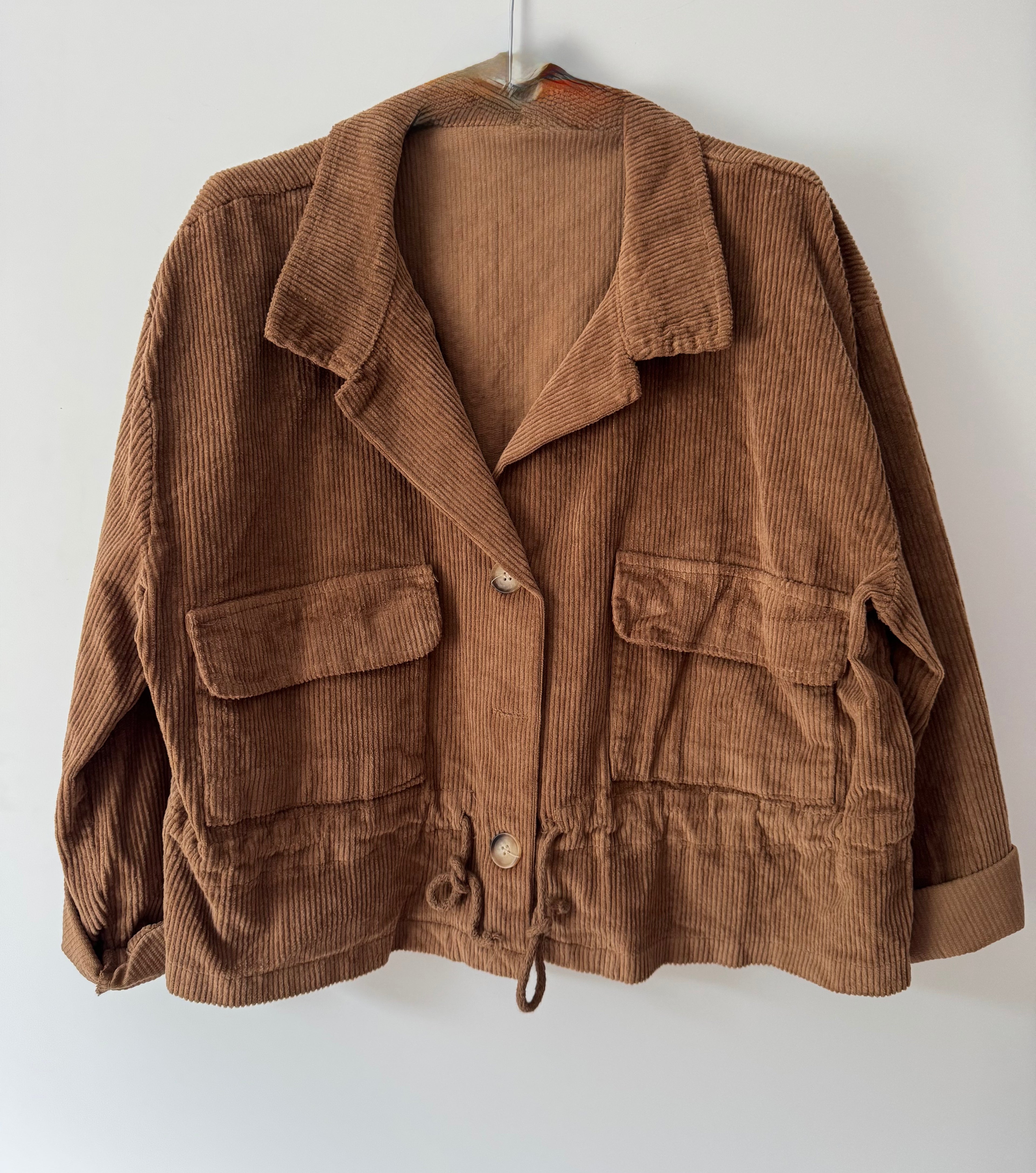 Lässige Cordjacke