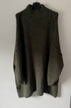 Long Pulli/Kleid-Strick