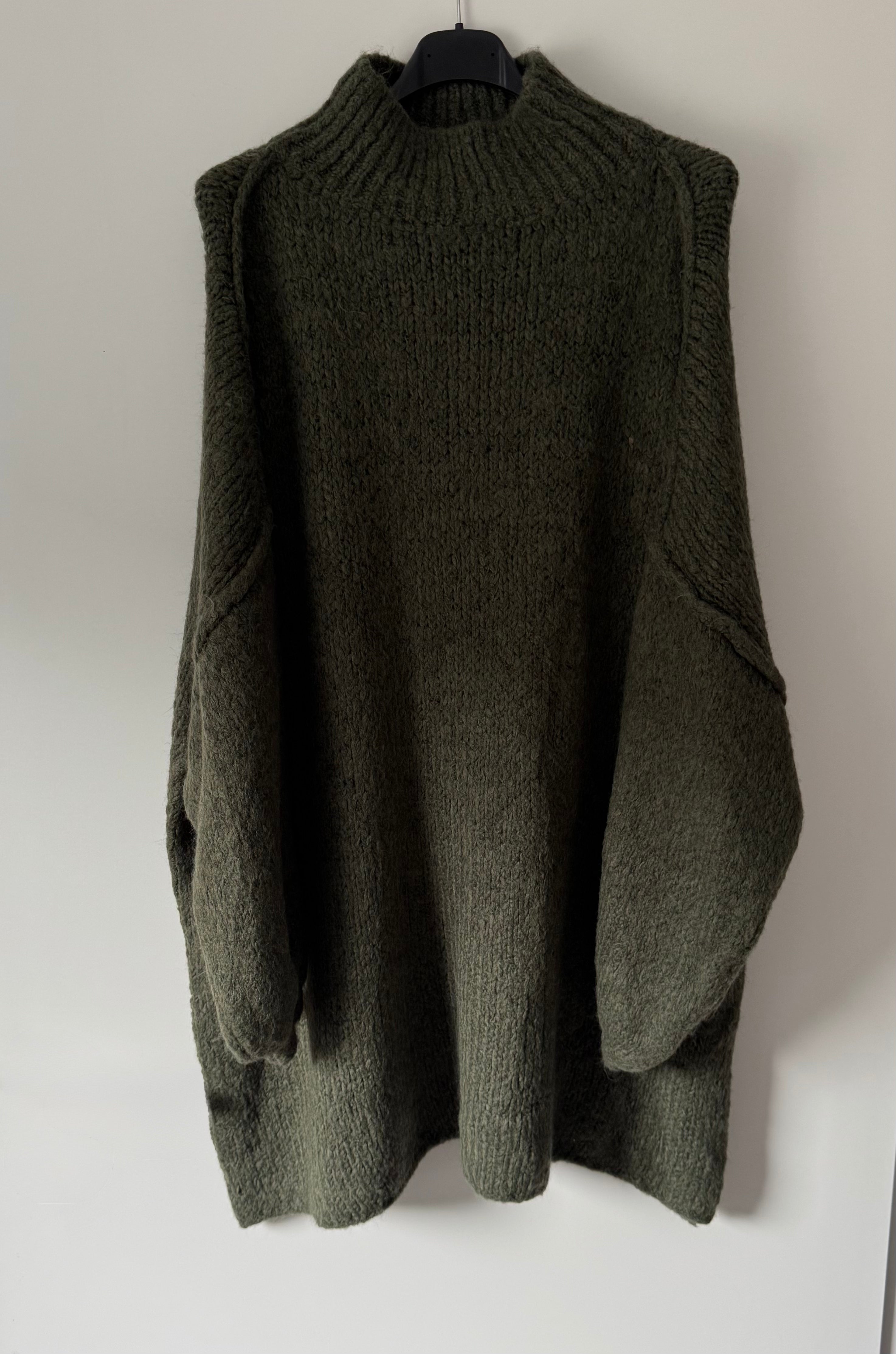 Long Pulli/Kleid-Strick