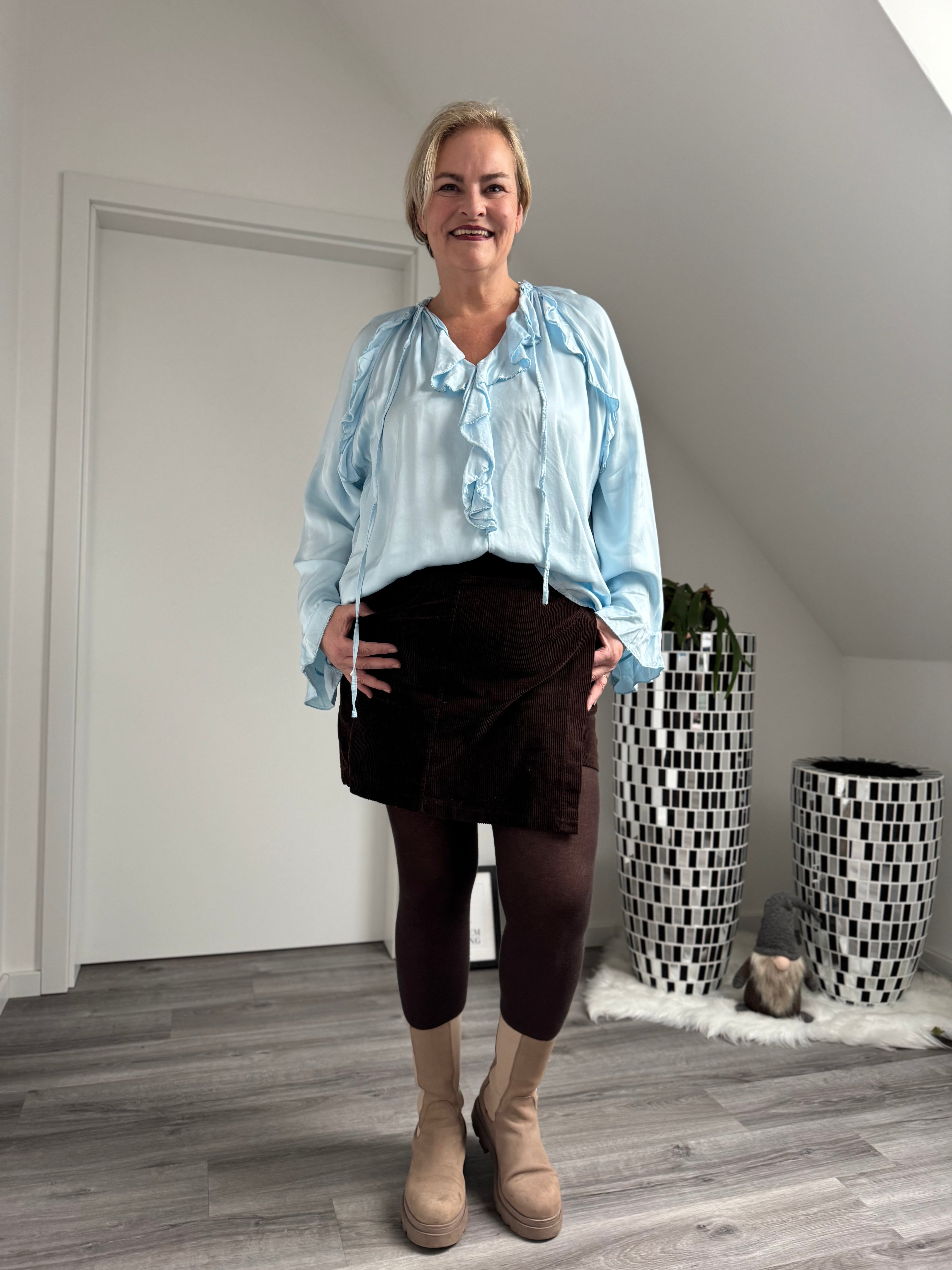 Rüschenbluse nachhaltig