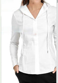 Soft Bluse mit Kaputze