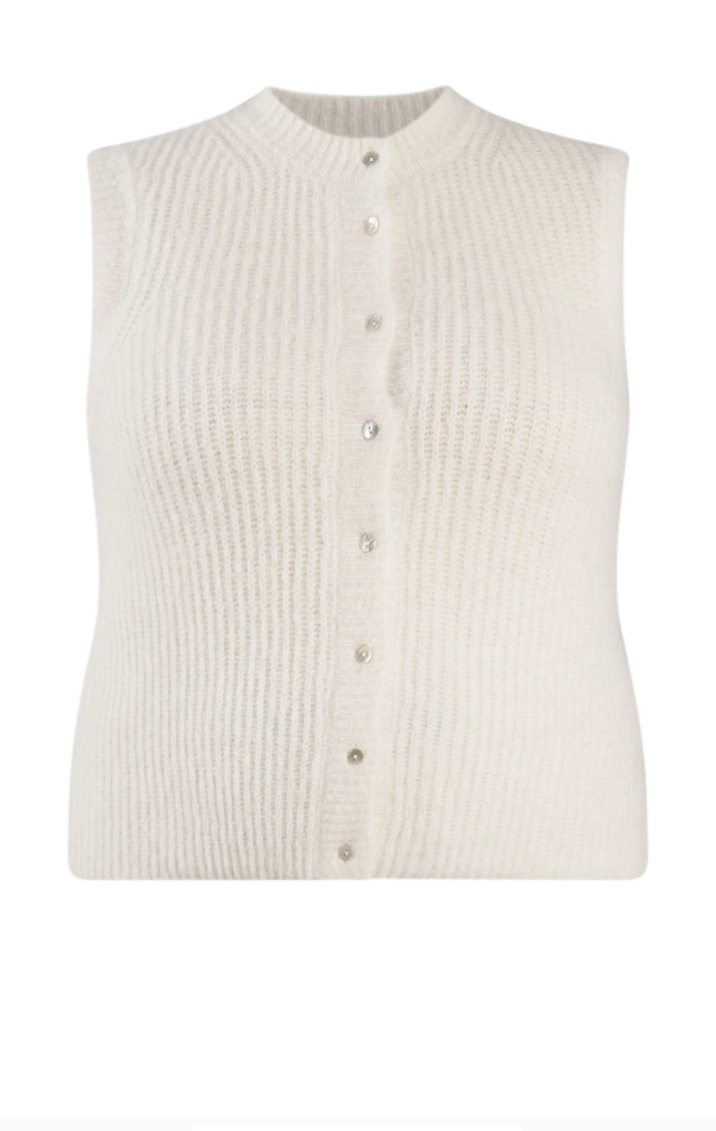 Ärmellose Strickweste base Level curvy