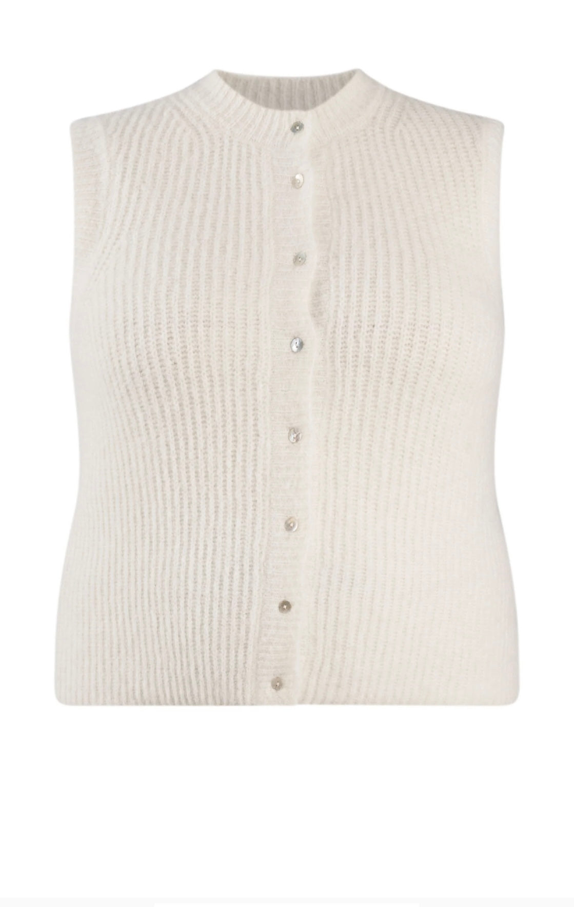 Ärmellose Strickweste base Level curvy