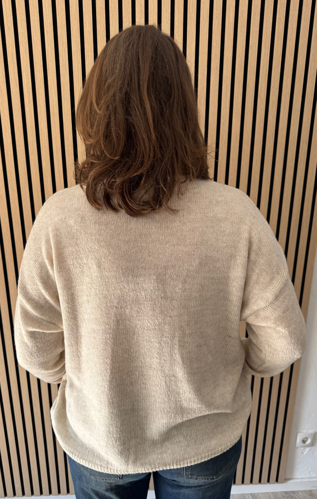 Herzchen Strickpullover