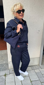 Timezone Jeansblouson Dark Denim