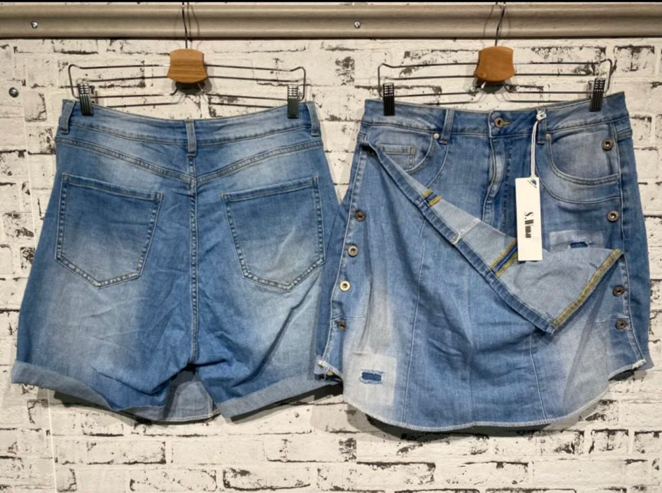 Jeansskort