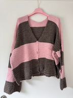 Oversize Strickjacke