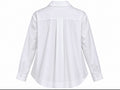 Weiße Longbluse Klassisch modern