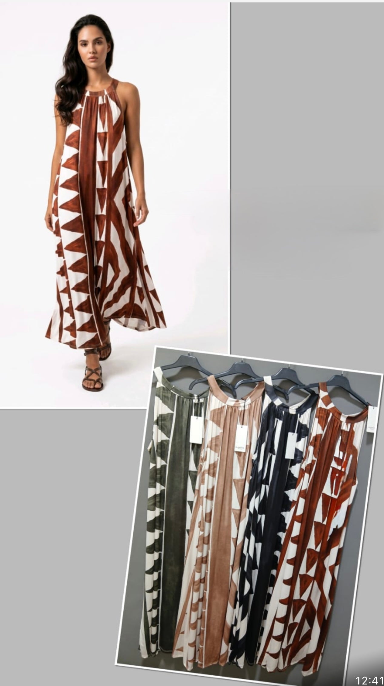 Kofferwarenkleid