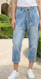 Leichte Denim Baggy Jeans
