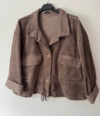 Lässige Cordjacke