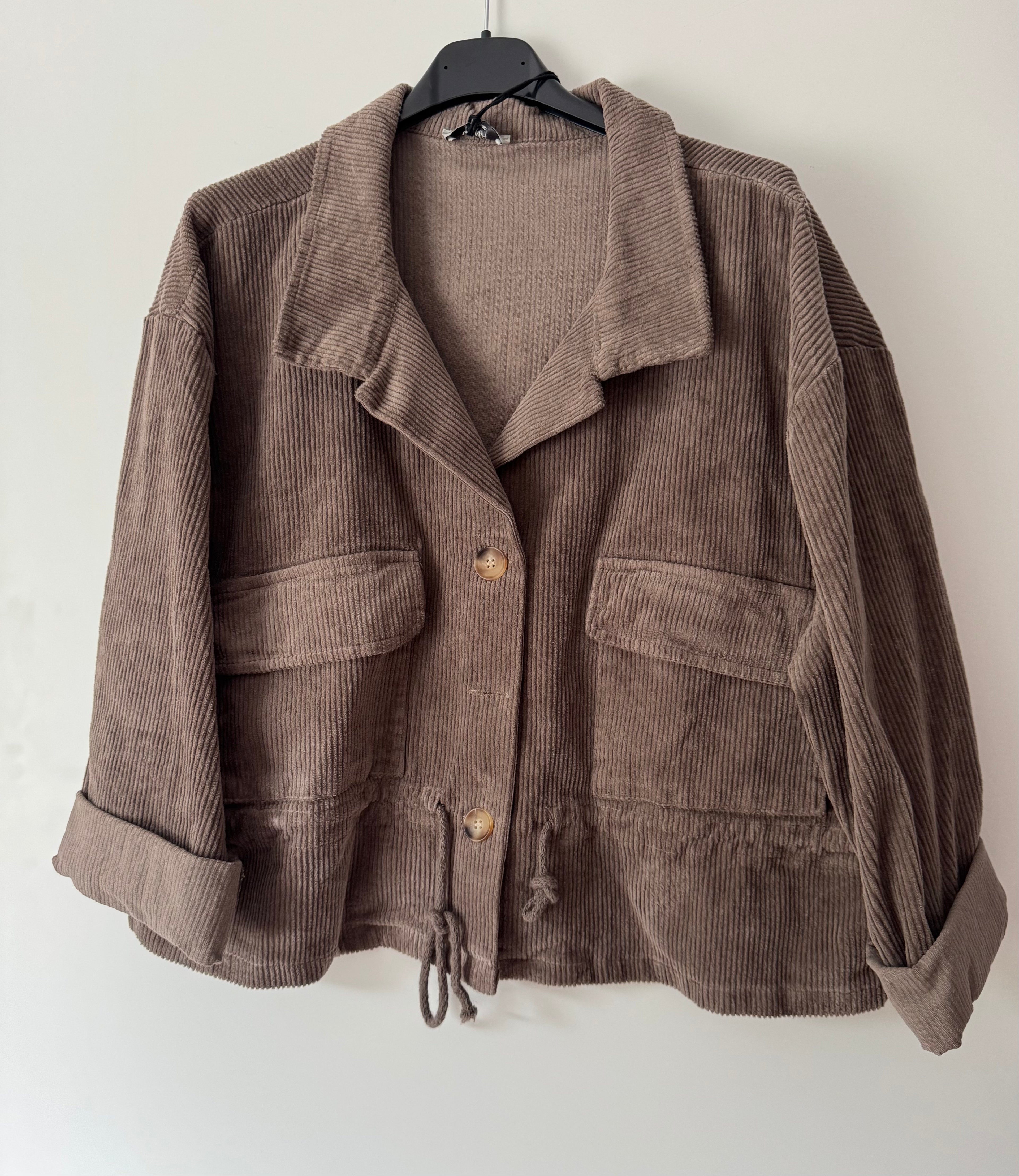 Lässige Cordjacke