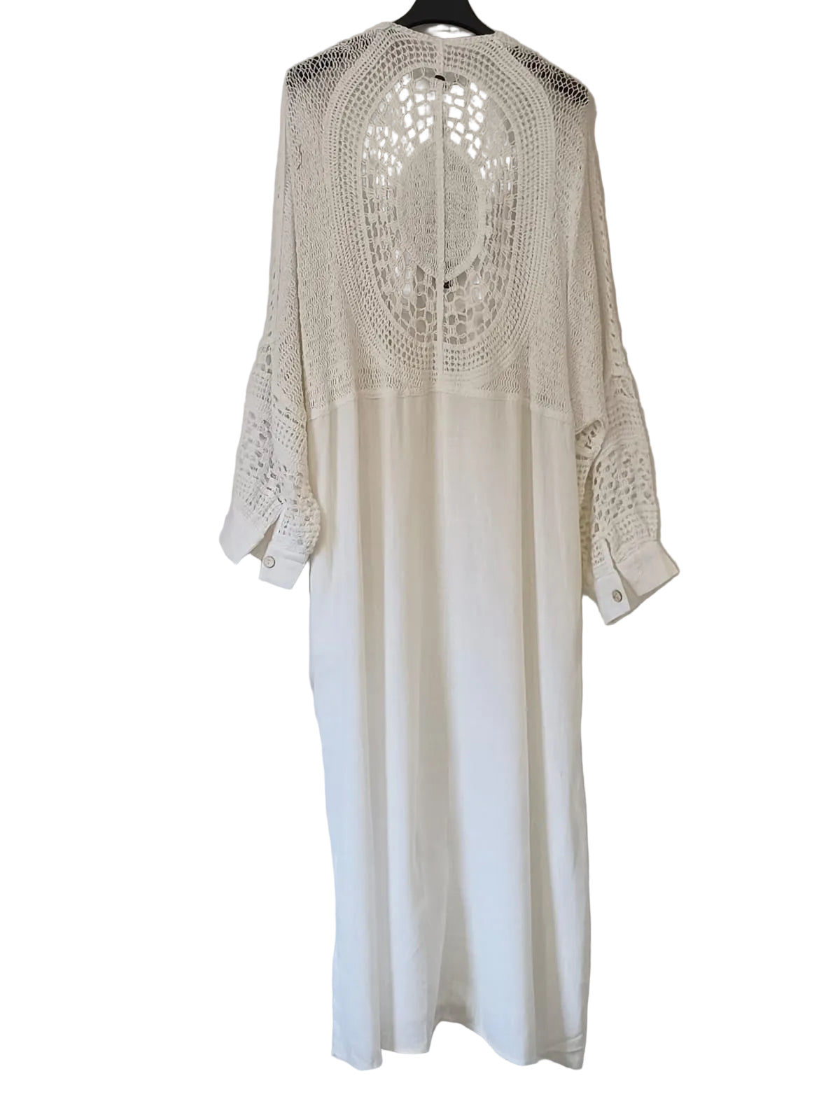 Boho Traumkleid mit Häkelspitze